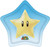 Super Mario Brothers Nintendo Movie Game Birthday Party 8" Star-Shaped Plates