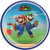 Super Mario Brothers Nintendo Movie Game Birthday Party 9" Dinner Plates