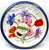 Negley Blossoms Spring Floral Flower Theme Party 9" Paper Dinner Plates