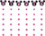 Minnie Mouse Forever Disney Cartoon Kids Birthday Party Banner String Decoration