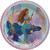 Little Mermaid Movie Disney Ariel Kids Birthday Party 9" Paper Dinner Plates