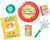 Retro Rainbow Sunshine Pride Kids Birthday Party 48 pc. Favor Pack