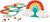 Retro Rainbow Sunshine Pride Kids Birthday Party Favor Craft Kits