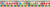 Rainbow Polka Dots & Stripes Bright Birthday Party Decoration Foil Banner