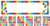 Rainbow Polka Dots & Stripes Bright Birthday Party Decoration Giant Sign Banner