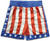 Apollo Creed Boxing Trunks Rocky Fancy Dress Halloween Adult Costume Accessory