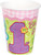 Hugs & Stitches Girl Pink Kids First 1st Birthday Party 9 oz. Paper Cups