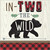 Little Lumberjack Buffalo Plaid Bear Kids 2nd Birthday Party Luncheon Napkins