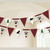 Little Lumberjack Buffalo Plaid Bear Birthday Party Decoration Pennant Banner