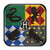 Harry Potter Wizard Hogwarts Kids Birthday Party 9" Square Paper Dinner Plates