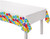Birthday Celebration Balloon Bright Color Party Decoration Plastic Tablecovers
