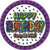Still Wild At... Animal Print Over Hill Birthday Party 9" Paper Dinner Plates