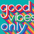 Good Vibes 60's & 70's Decades Retro Theme Party Paper Luncheon Napkins