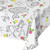 Horse Charm Farm Animal Girls Kids Birthday Party Decoration Paper Tablecover