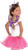 Rainbow Butterfly Unicorn Kitty Cute Kids Birthday Party Favor Dress Up Kit