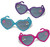 Rainbow Butterfly Unicorn Kitty Kids Birthday Party Favor Glitter Heart Glasses