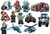 Lego City Movie Toy Game Kids Awesome Birthday Party Wall Decoration Cutouts