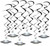 Flying Saucer Outer Space Alien Birthday Theme Party Hanging Decoration Whirls