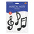 Inflatable Musical Notes 50's Decades Music Retro Theme Party Hanging Decoration