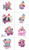 JoJo Siwa Singer Nickelodeon Kids Birthday Party Favor Temporary Tattoos