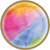 Rainbow Dream Solid Color Marble Pride Theme Party 7" Paper Dessert Plates
