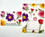 Fresh Flowers Floral Spring Garden Theme Party Invitations w/Envelopes