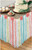 Free Spirit Boho Chic Flower Birthday Party Decoration Paper Fringe Table Skirt