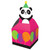 Panda-Monium Panda Bear Animal Cute Kids Birthday Party Favor Boxes