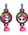 Panda-Monium Panda Bear Animal Kids Birthday Party Favor Horns Blowouts