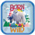 Smallfoot Movie Warner Yeti Bigfoot Kids Birthday Party 9" Square Dinner Plates