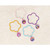 Dora Flower Adventure Explorer Birthday Party Favor Plastic Bracelet 4 COLORS
