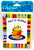Party Time Birthday Cake Fiesta Stripe Birthday Party Invitations w/Envelopes