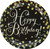 Sparkling Celebration Over Hill Adult Birthday Party 9" Prismatic Dinner Plates
