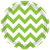 Chevron Polka Dot Modern Theme Birthday Party 7" Paper Dessert Plates 15 COLORS