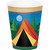 Camp Out Camp Fire Scouts Kids Theme Birthday Party 9 oz. Paper Cups