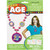 Dots & Stripes Polka Dot Modern Birthday Party Favor Add-an-Age Bead Necklace