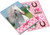 Heart My Horse Farm Animal Pink Cute Kids Birthday Party Favor Mini Notepads