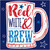 Red, White & Brew July 4th Holiday USA Patriotic Theme Party Beverage Napkins