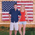Vintage American Flag July 4th USA Patriotic Theme Party Decoration Backdrop