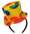 Circus Clown Hat Headband Circus Fancy Dress Halloween Adult Costume Accessory