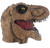 T-Rex Dinosaur Latex Mask Animal Fancy Dress Halloween Adult Costume Accessory