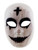 Scary Nun Plastic Mask Religious Fancy Dress Halloween Adult Costume Accessory