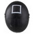 Black Mask w/Square Game Show Fancy Dress Up Halloween Adult Costume Accessory