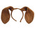 Dog Ears Brown Puppy Animal Fancy Dress Up Halloween Adult Costume Accessory