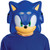 Sonic the Hedgehog Plastic Mask Fancy Dress Up Halloween Child Costume Accessory