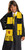 Hufflepuff Crested Scarf Harry Potter Fancy Dress Up Halloween Costume Accessory