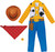 Woody Classic Disney Toy Story 5 Movie Fancy Dress Up Halloween Child Costume