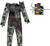 Creaking Classic Minecraft Mojang Game Fancy Dress Up Halloween Child Costume