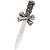 Pirate Skull Dagger Knife Toy Prop Fancy Dress Halloween Adult Costume Accessory