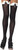Opaque Tuxedo Thigh Highs Black White Maid Fancy Dress Adult Costume Accessory